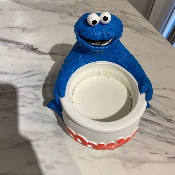 Vintage Sesame Street Cookie Monster & Oscar The Grouch Coin bank - Picture 3 of 15